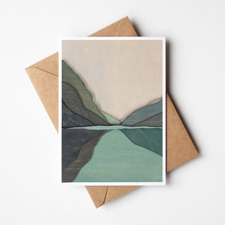 Mountain Reflections Card